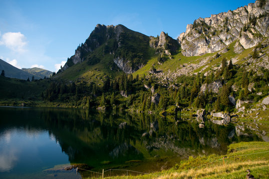 Seebergsee im Berner Oberland, Schweiz