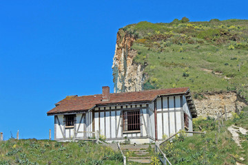 Haute Normandie, maison en ruines