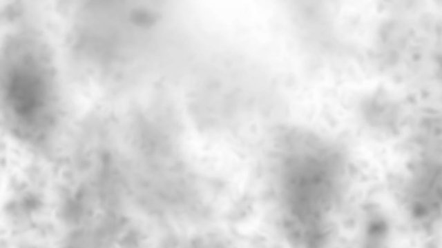 Abstract smoke texture motion video.Black and white fractal background.

