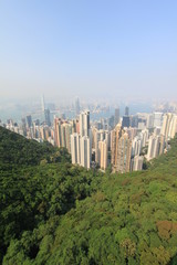 Vue depuis Victoria Peak
