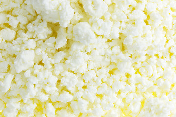 background of cottage cheese