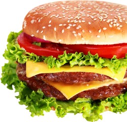 Cheeseburger - Isolated