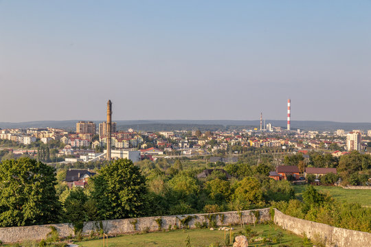 Kielce Panorama, view of district Czarnów 