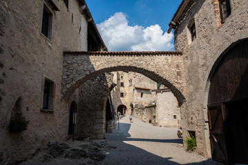 Fototapeta na wymiar Medioevo Castello Trentino