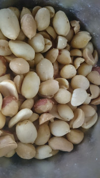 bowl of peanuts