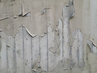 Grunge old dirty wall with peeling