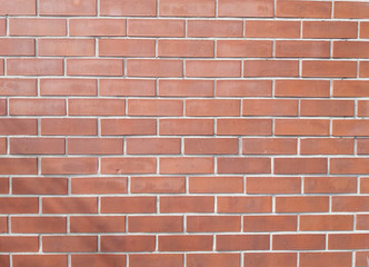 Red brick wall texture