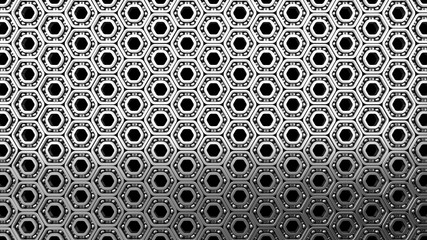 Hexagon bearings