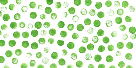 green circles watercolor background. Watercolor textures abstract hand painted circles