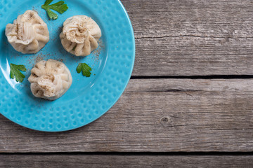 Georgian dumplings khinkali