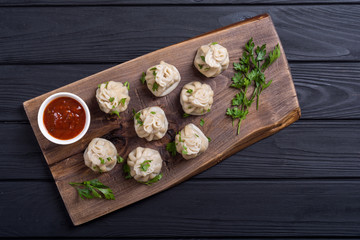 Georgian dumplings khinkali