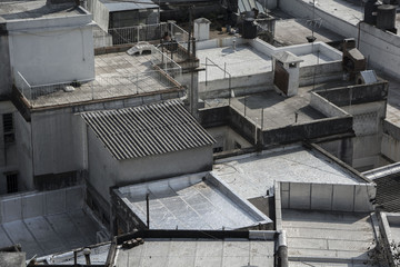 azoteas, techos, ciudad