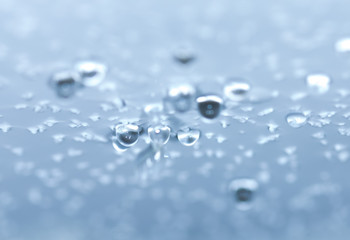 water drops. macro
