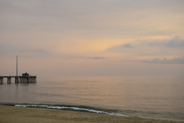 fishing pier in the Outer Banks