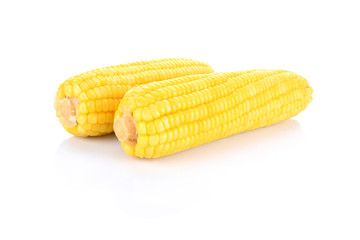 Corn isolate on white background