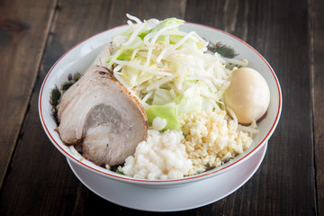 Jiro style ramen
