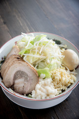 Jiro style ramen