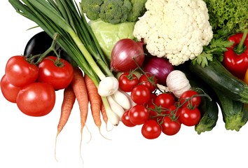 Assorted produce