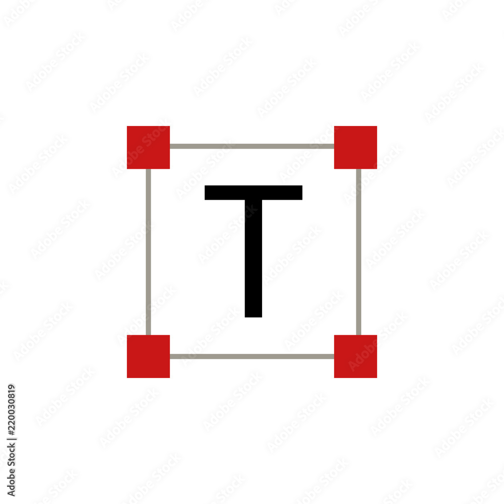 Poster text editor icon. element of text editor sign icon. premium quality graphic design icon. signs and s