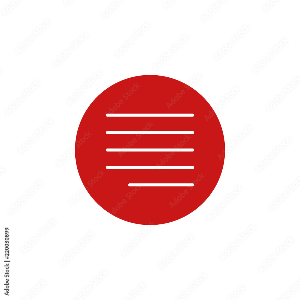 Poster align right icon. element of text editor sign icon. premium quality graphic design icon. signs and s