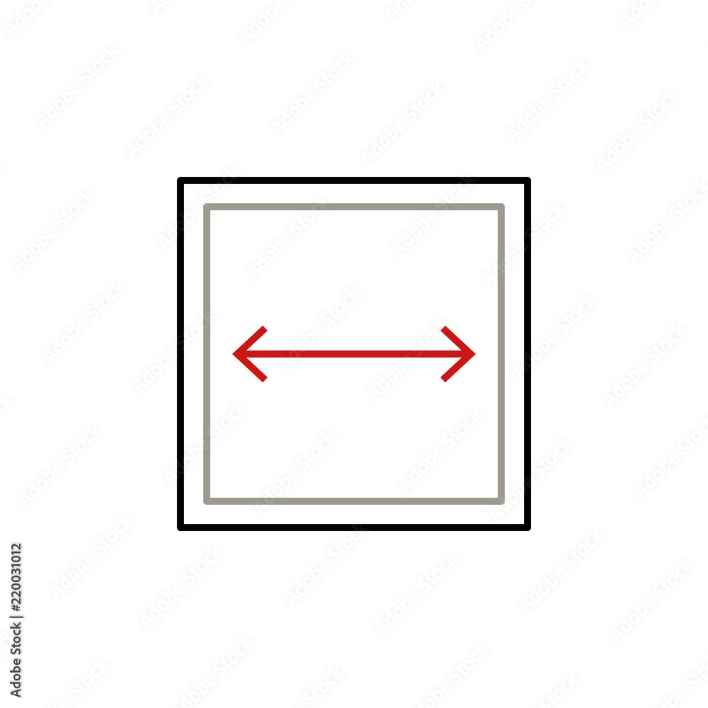 Aufkleber rectangle icon. element of text editor sign icon. premium quality graphic design icon. signs and sym