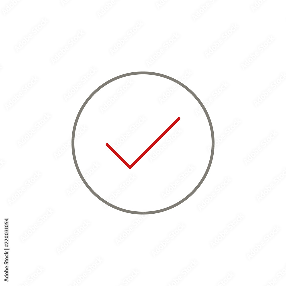 Poster check ok icon. element of text editor sign icon. premium quality graphic design icon. signs and symb