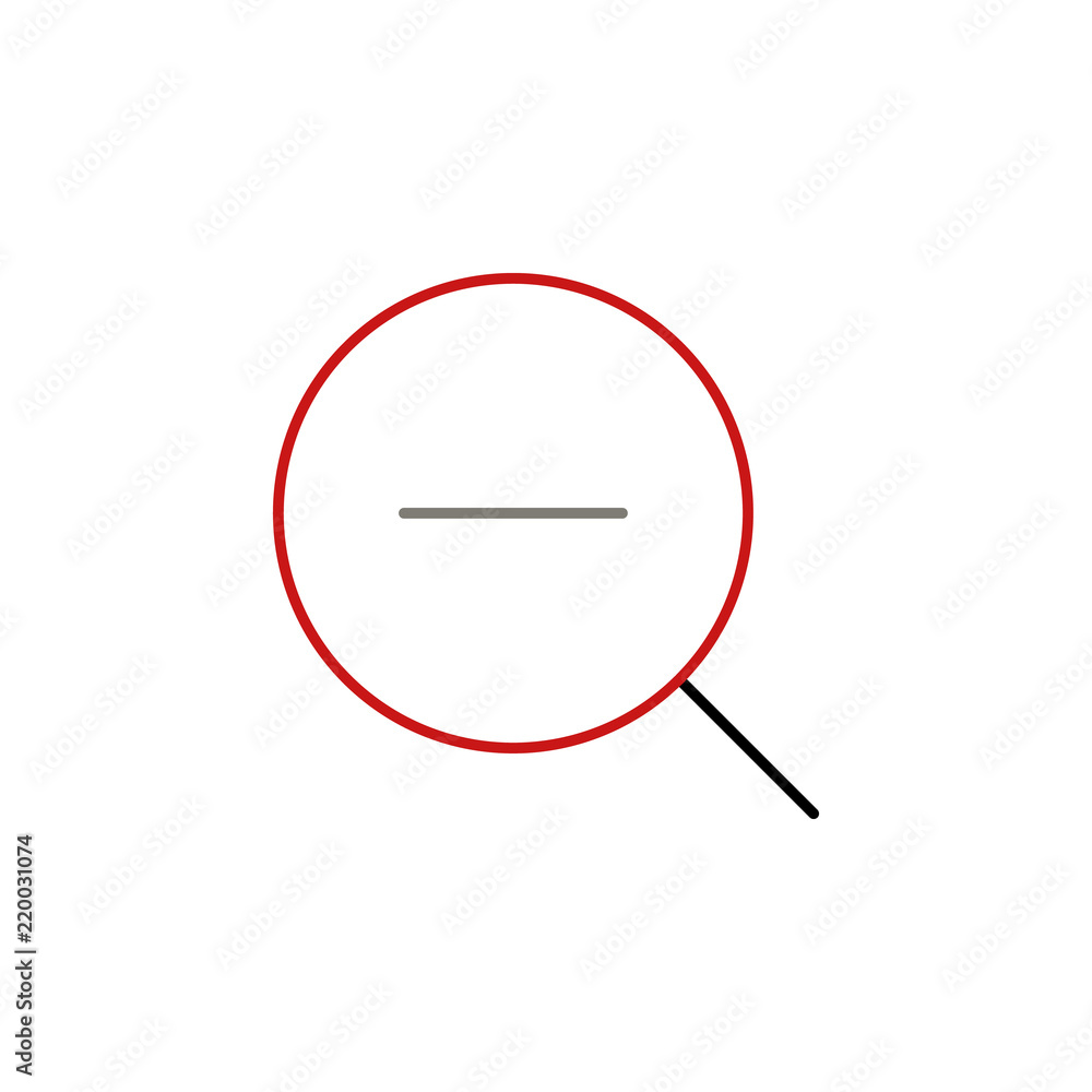 Poster search out icon. element of text editor sign icon. premium quality graphic design icon. signs and sy