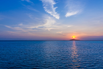 大神島の日の出