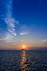 大神島の日の出