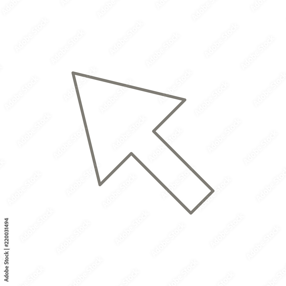 Poster cursor icon. element of text editor sign icon. premium quality graphic design icon. signs and symbol