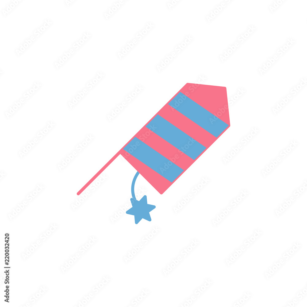 Poster crackers icon. element of diwali holiday icon for mobile concept and web apps. colored crackers icon