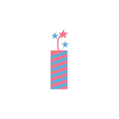 Obraz premium bomb crakers icon. Element of diwali holiday icon for mobile concept and web apps. Colored bomb crakers icon can be used for web and mobile