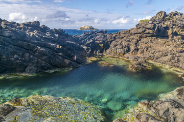 Fototapeta premium Piscina Natural da Trilha dos Abreus em Fernando de Noronha