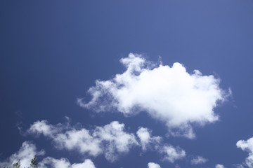 Summer clouds in Okinawa