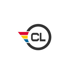 Initial Letter CL Logo Template Design