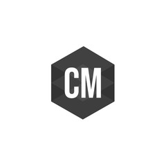 Initial Letter CM Logo Template Design