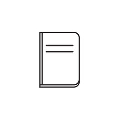 Book icon Vector illustration, EPS10.