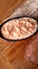 Sweet made with rice, also called sweet rice