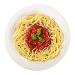 Spaghetti with Tomato Sauce