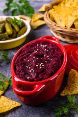 Traditional beet dip