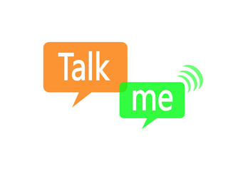 Talk me speech bubbles