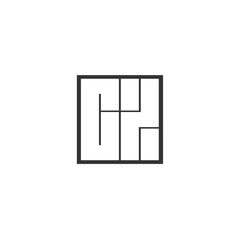 Initial Letter CX Logo Template Design