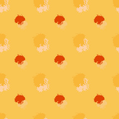 Seamless background pattern with various colored spots.