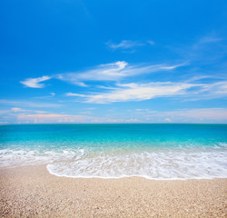 beach and beautiful tropical sea