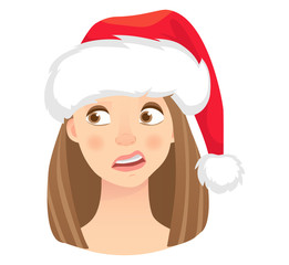 emotions of womans face