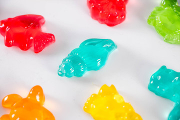Colorful jelly