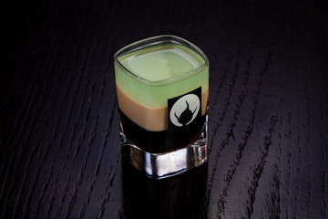 Delicious absinthe cocktail