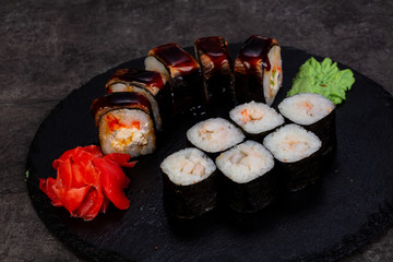 Japanese sushi set