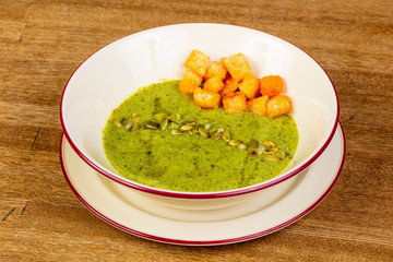 Broccoli cream soup