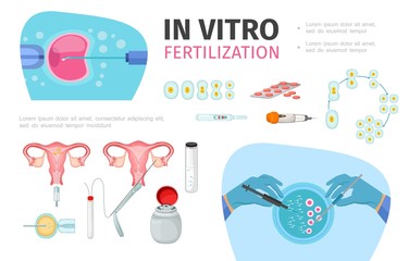 Flat In Vitro Fertilization Composition